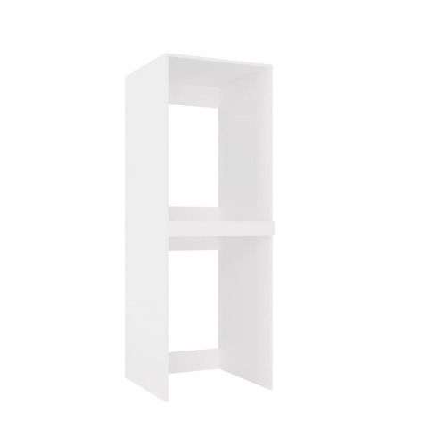 Szafka na pralkę i suszarkę LAZ-1326-BIEL-MAT