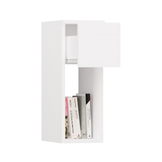 Szafka nocna 20 cm SN-315-BIEL-MAT