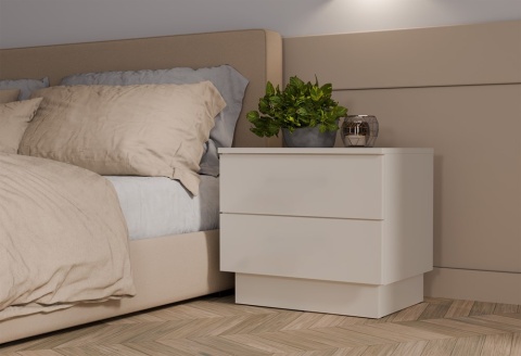 Szafka nocna beż SN-317-KASZ