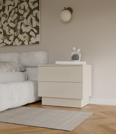 Szafka nocna beż SN-317-KASZ