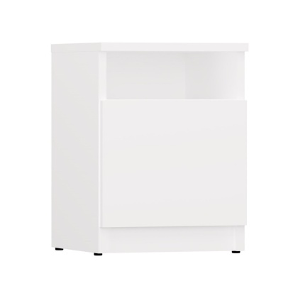 Szafka nocna biała 30 cm SN-316-BIEL-MAT