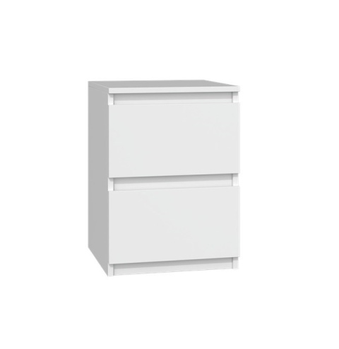 Szafka nocna biała mat zestaw 2 sztuki SN-304-BIEL-MAT-2SZT