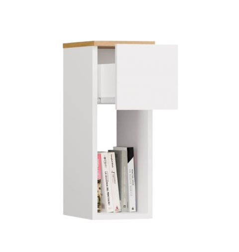 Szafka nocna szerokość 20 cm SN-315-ART-BIEL-MAT