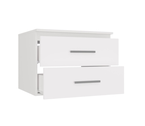 Szafka pod umywalkę nablatową 60 LAZ-1327-BIEL-MAT-60