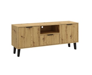 Szafka rtv ryflowana 140cm RTV-510-ART-LAM