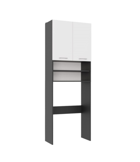 Szafka stojąca nad pralkę LAZ-1302-ANT-BIEL-MAT