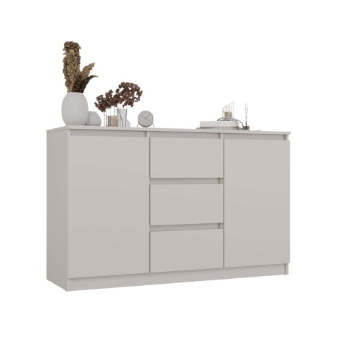 Szafka z szufladami i półkami 120cm KOM-912-KASZ