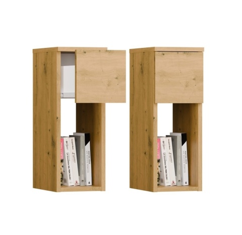 Wąska szafka nocna 20 cm SN-315-ART