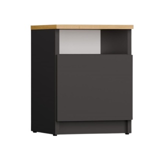 Wąska szafka nocna 30 cm SN-316-ANT-ART