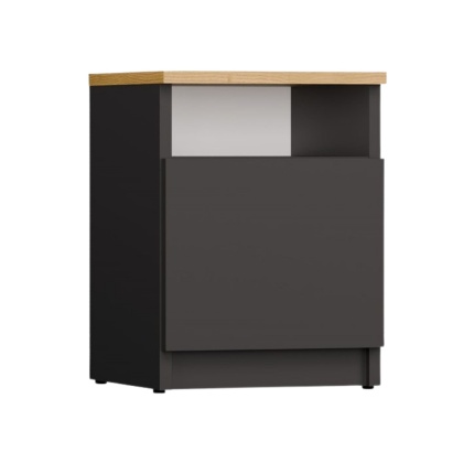 Wąska szafka nocna 30 cm SN-316-ANT-ART