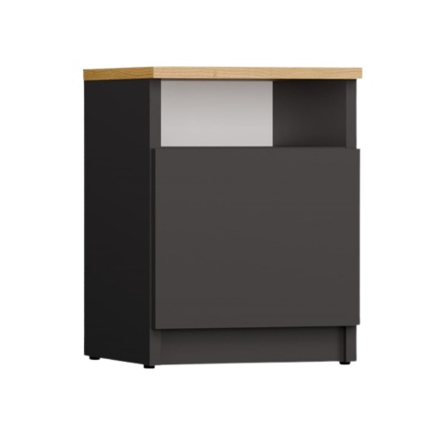 Wąska szafka nocna 30 cm SN-316-ANT-ART