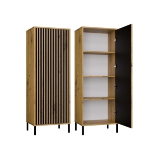 Wąska wysoka komoda KOM-936-ART-LAM