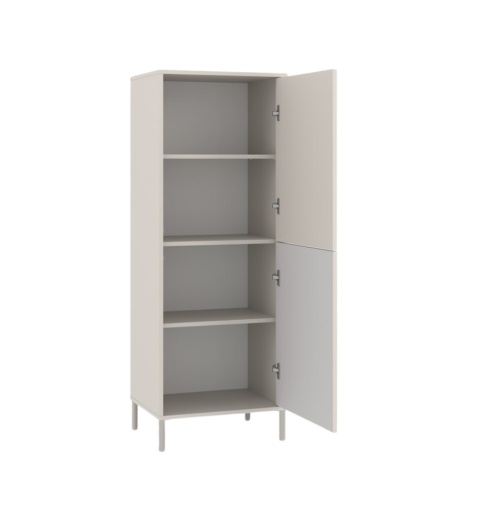 Wąska wysoka szafka KOM-938-KASZ-LAM-GŁ