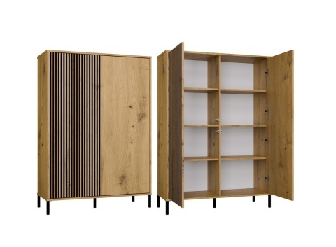 Wysoka komoda KOM-937-ART-LAM-GŁ