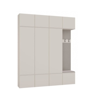 Zestaw mebli do przedpokoju z siedziskiem GAR-108-1W-3S-KASZ