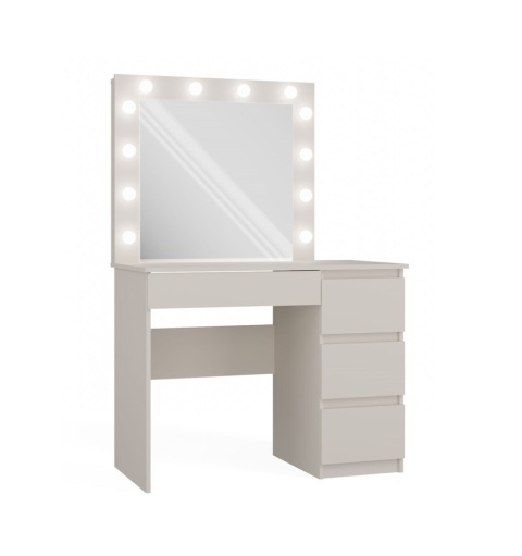 Beżowa toaletka TOA-1602-KASZ-P