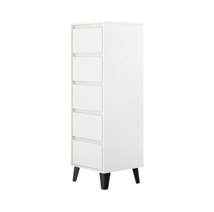 Biała komoda na nóżkach KOM-928-BIEL