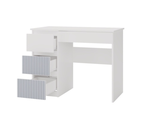 Biurko dla chłopca BIUR-706-BIEL-NIEB-L