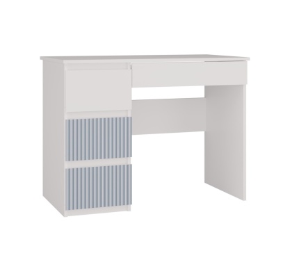 Biurko dla chłopca BIUR-706-BIEL-NIEB-L