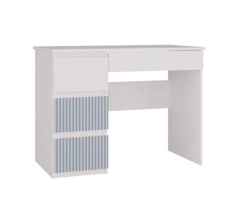Biurko dla chłopca BIUR-706-BIEL-NIEB-L