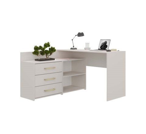 Biurko narożne duże BIUR-704-KASZ