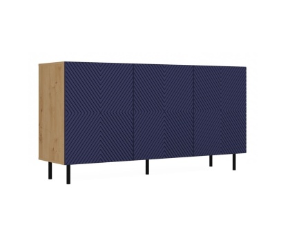 Granatowa komoda KOM-923-ART-GRAN