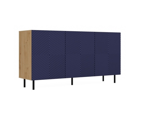 Granatowa komoda KOM-923-ART-GRAN
