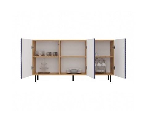 Granatowa komoda KOM-923-ART-GRAN