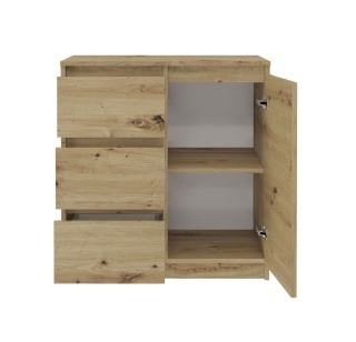 Komoda 80x40 cm dąb artisan KOM-910-ART