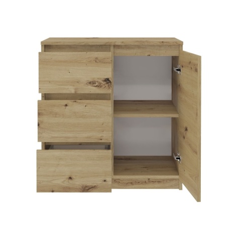 Komoda 80x40 cm dąb artisan KOM-910-ART