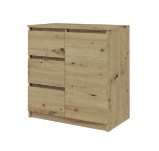 Komoda 80x40 cm dąb artisan KOM-910-ART