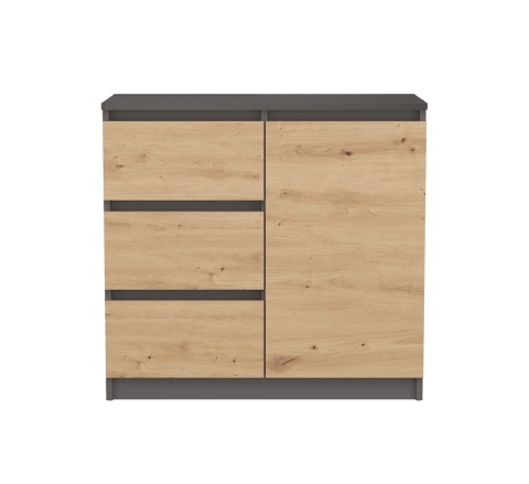Komoda 80 cm szerokości KOM-910-ANT-ART