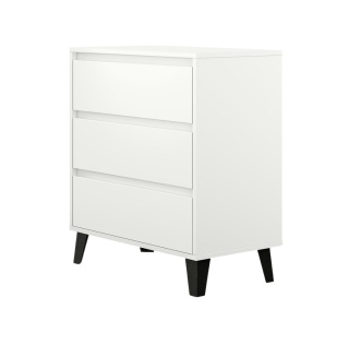 Komoda biała na nóżkach KOM-926-BIEL