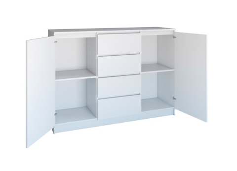 Komoda biała nowoczesna KOM-913-BIEL-MAT