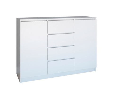 Komoda biała nowoczesna KOM-913-BIEL-MAT