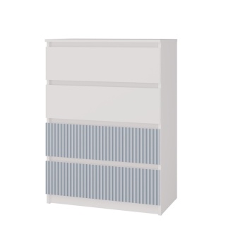 Komoda dla chłopca KOM-902-BIEL-NIEB