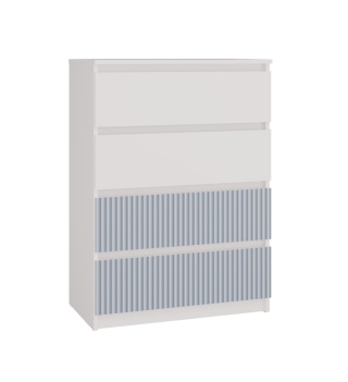 Komoda dla chłopca KOM-902-BIEL-NIEB