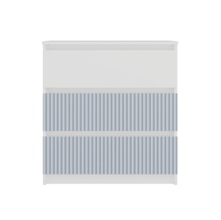 Komoda do pokoju dziecka KOM-901-BIEL-NIEB