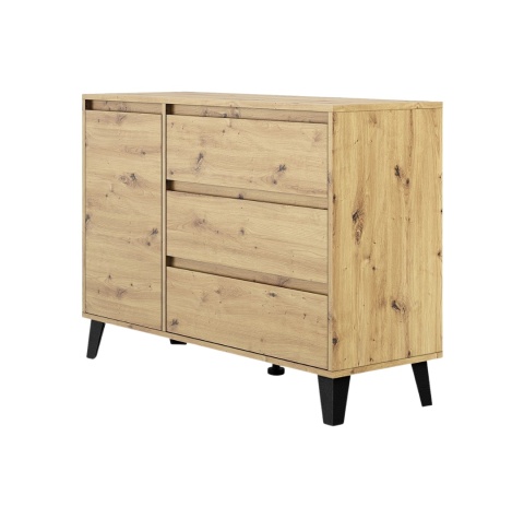 Komoda do sypialni na nóżkach KOM-929-ART