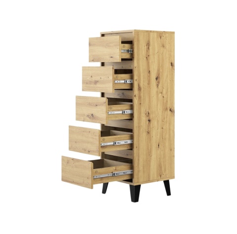 Komoda na nóżkach styl skandynawski KOM-928-ART