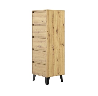 Komoda na nóżkach styl skandynawski KOM-928-ART