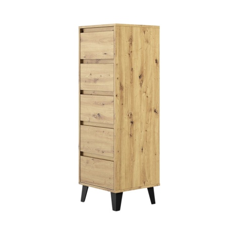 Komoda na nóżkach styl skandynawski KOM-928-ART