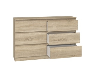 Komoda niska dąb sonoma KOM-904-SON