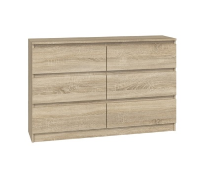 Komoda niska dąb sonoma KOM-904-SON