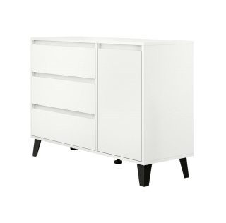 Komoda skandynawska biała KOM-929-BIEL