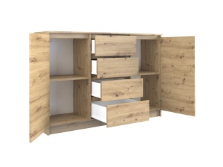 Komoda z szafkami i szufladami KOM-913-ART