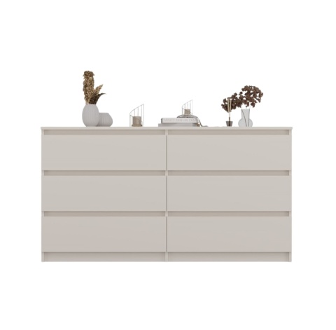 Komoda z szufladami beżowa KOM-906-KASZ