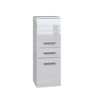 Niski słupek łazienkowy LAZ-1318-BIEL-POŁ