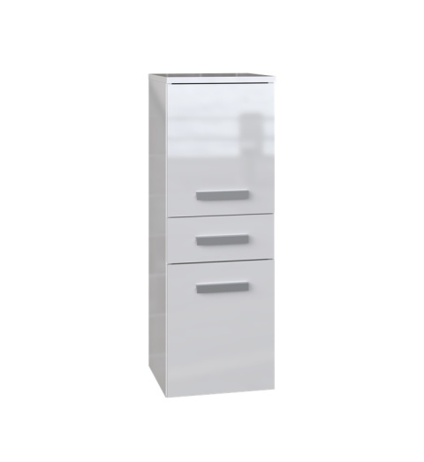 Niski słupek łazienkowy LAZ-1318-BIEL-POŁ