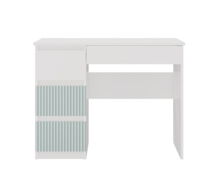 Nowoczesne biurko dla dziecka BIUR-706-BIEL-MIET-L